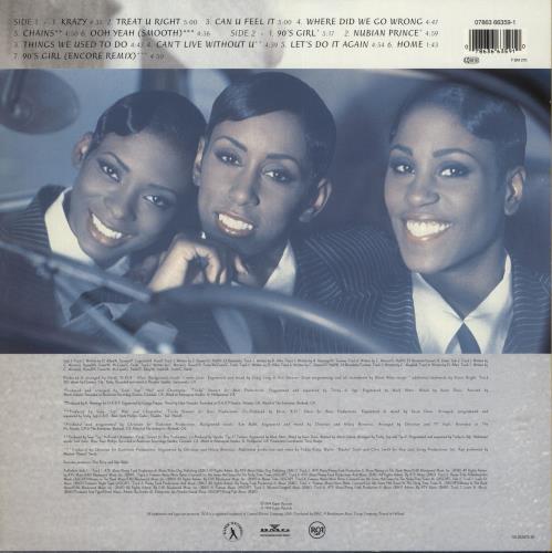 ★ＥＵオリジナル盤★『ＴＲＥＡＴ Ｕ ＲＩＧＨＴ』ＢＬＡＣＫ ＧＩＲＬ Blackgirl Treat U Right Dutch vinyl LP album (LP record) (741801)